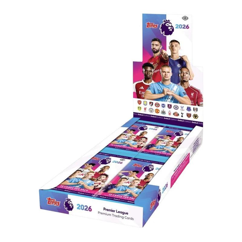 2025/26 Topps Premier League Soccer Hobby Box