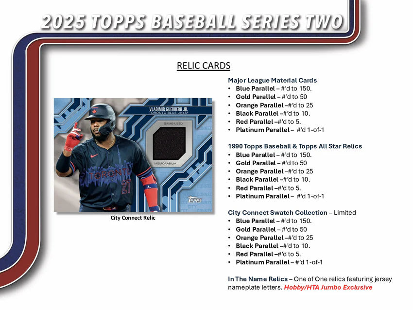 2025 Topps Series 2 Baseball Jumbo Box