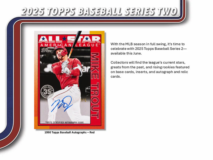 2025 Topps Series 2 Baseball Blaster Box