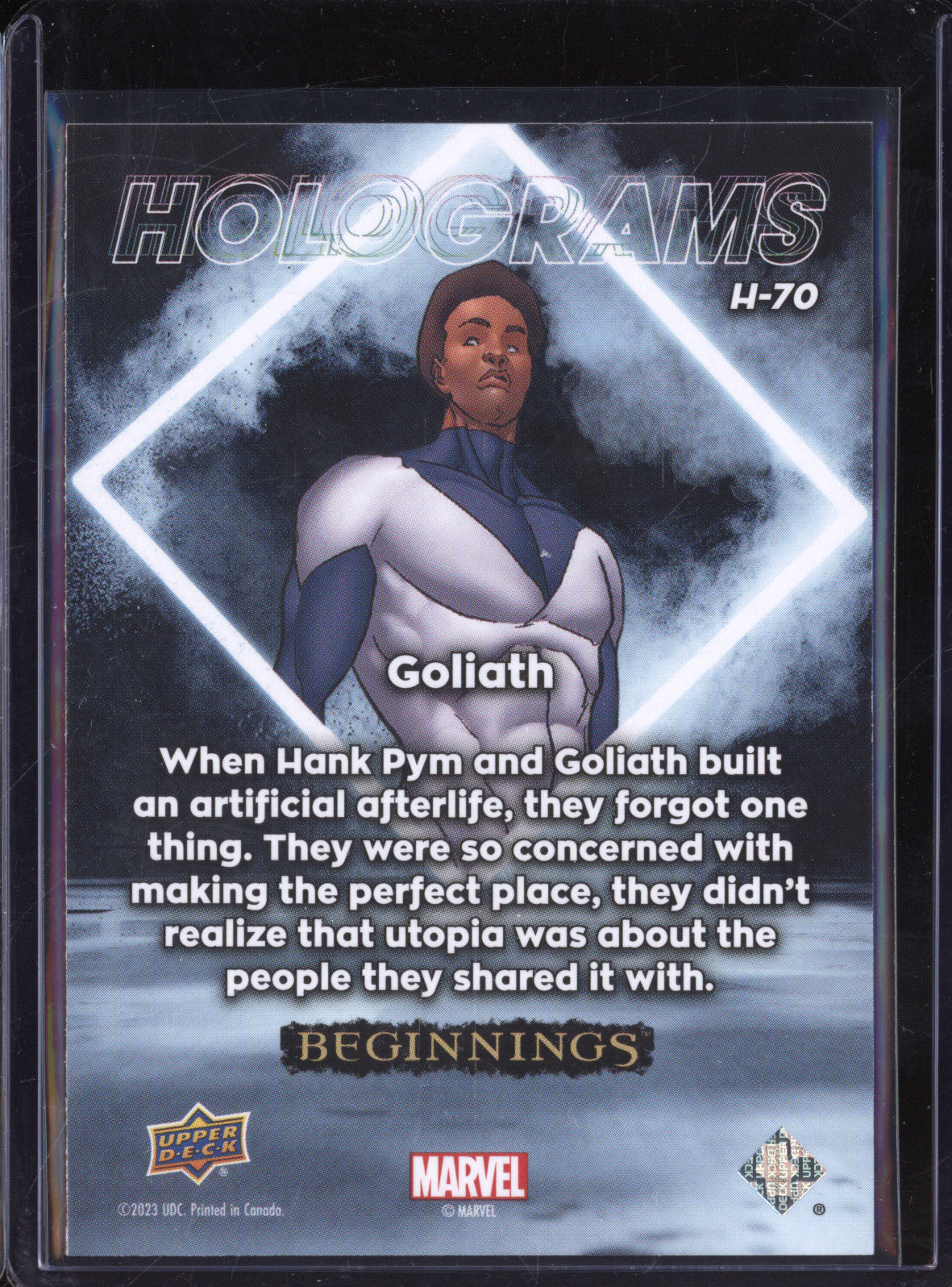 Goliath 2024 Upper Deck Marvel Beginnings Vol 2 H-70 Holograms