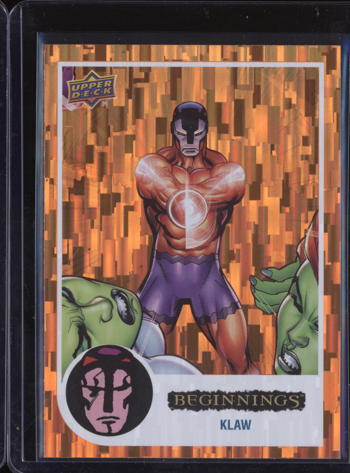 Klaw 2024 Upper Deck Marvel Beginnings Vol 2 30 Orange Rainbow Bridge 149/199