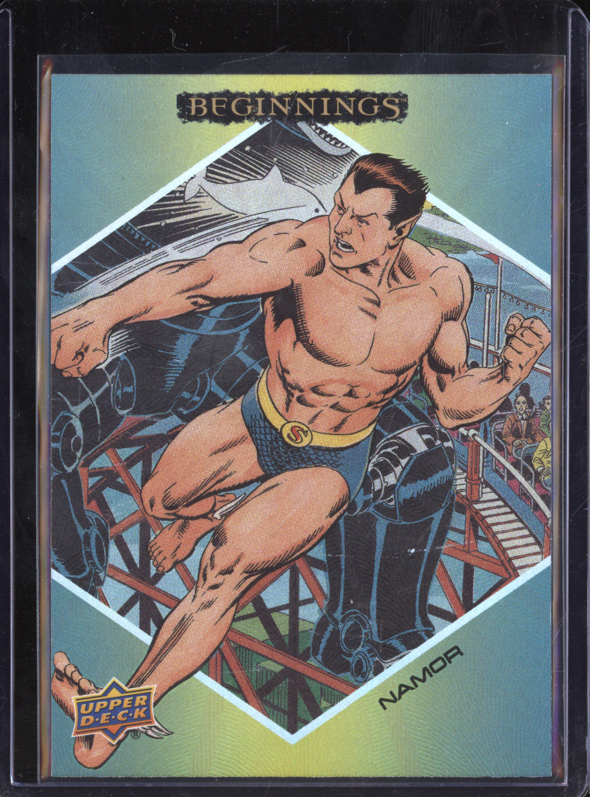 Namor 2024 Upper Deck Marvel Beginnings Vol 2 17 Micromotion