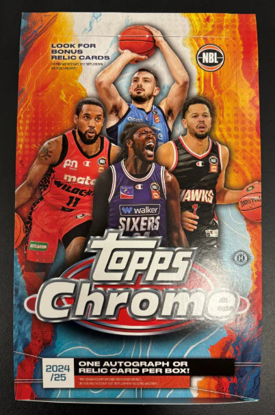 2024/25 Topps Chrome NBL Basketball Hobby Box