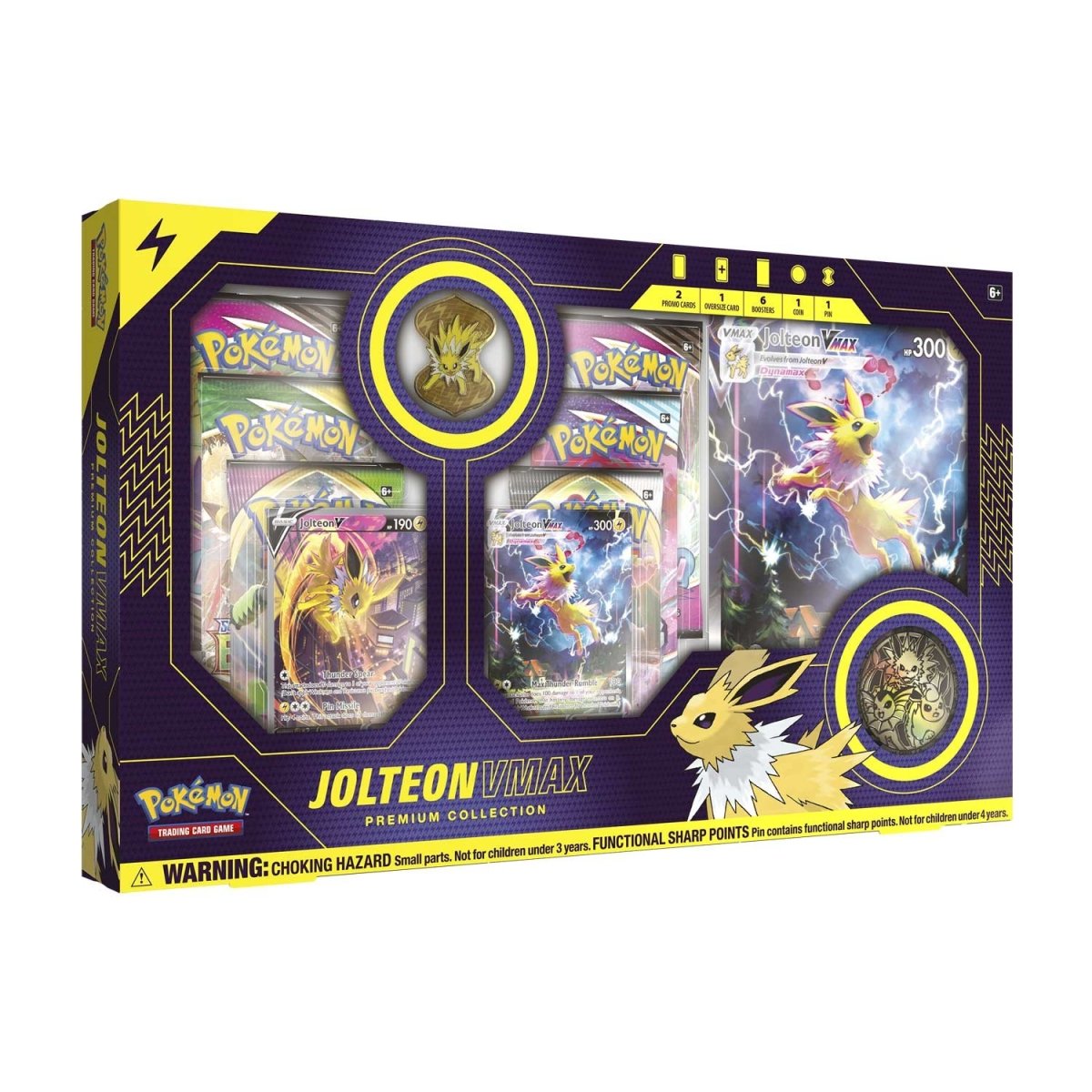 Pokemon TCG: Jolteon Vmax Premium Collection Box