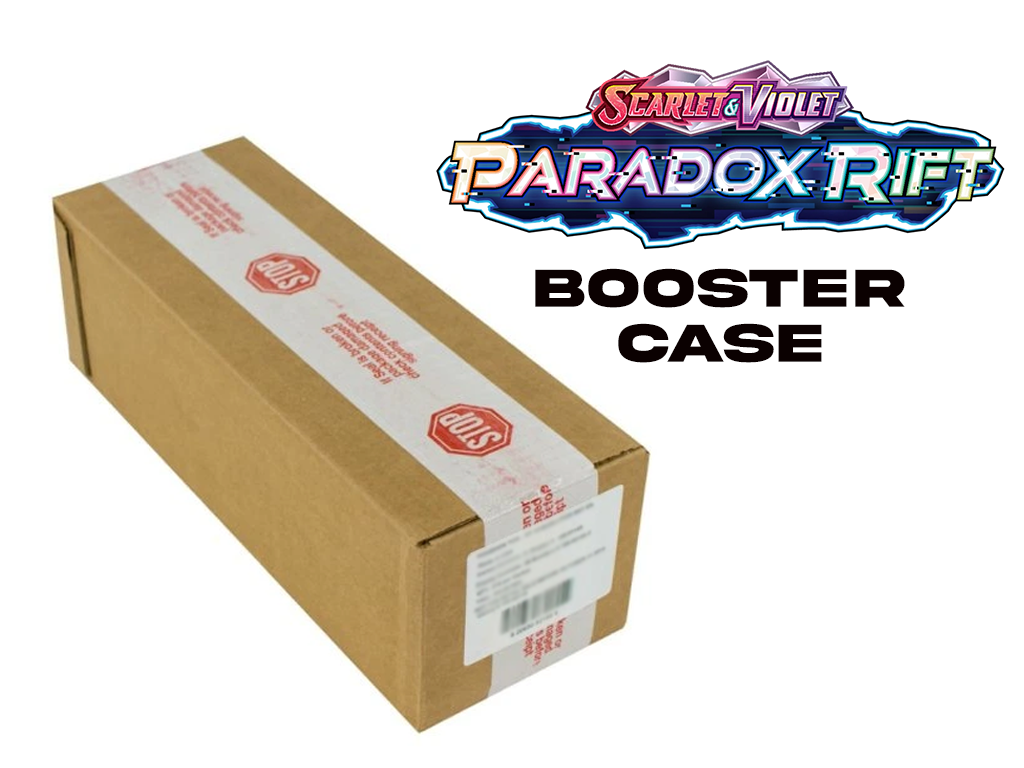 Pokemon TCG SV04 Paradox Rift Booster Case Pokemon TCG SV04 Paradox Rift Booster Case
