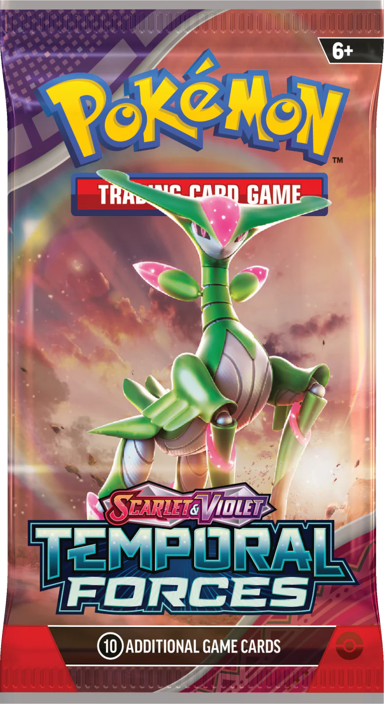 Pokemon TCG Scarlet & Violet: Temporal Forces Booster Pack Pokemon TCG Scarlet & Violet: Temporal Forces Booster Pack