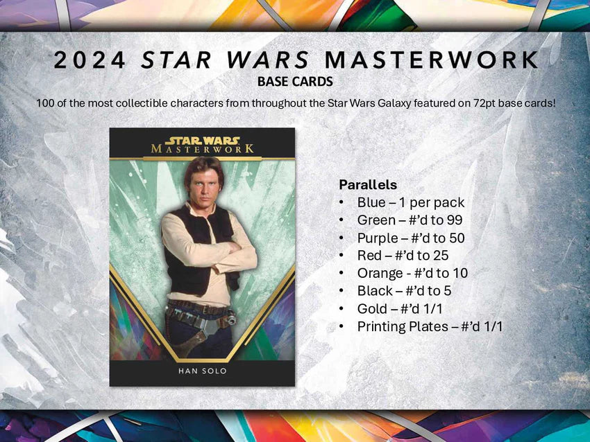 2024 Topps Star Wars Masterwork Hobby Box