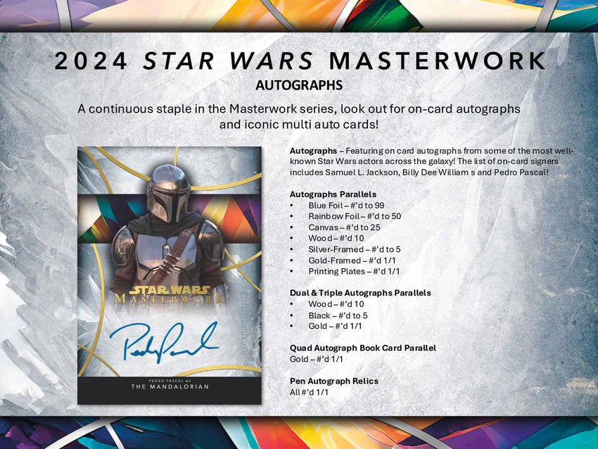 2024 Topps Star Wars Masterwork Hobby Box