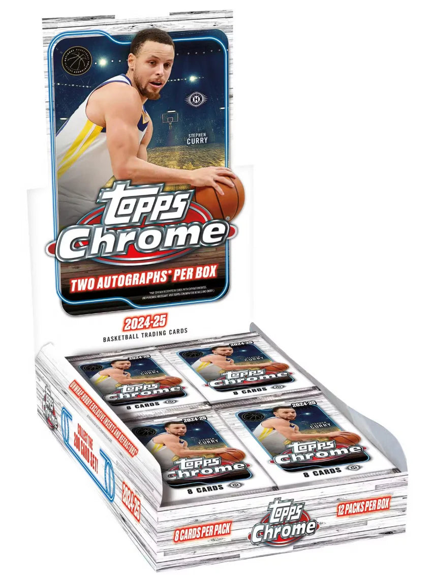 2024-25 Topps Chrome Basketball Hobby Box
