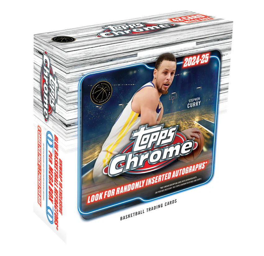2024-25 Topps Chrome Basketball Mega Box