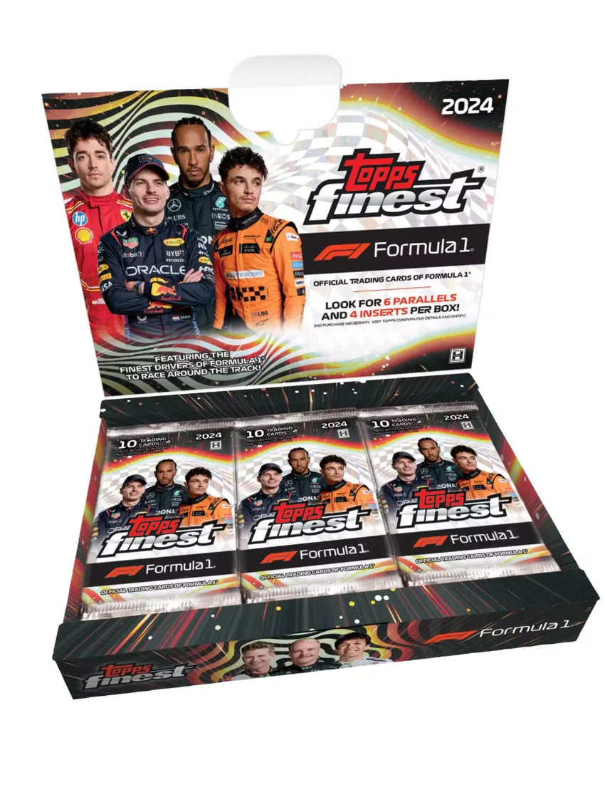 2024 Topps Finest F1 Formula One Hobby Box