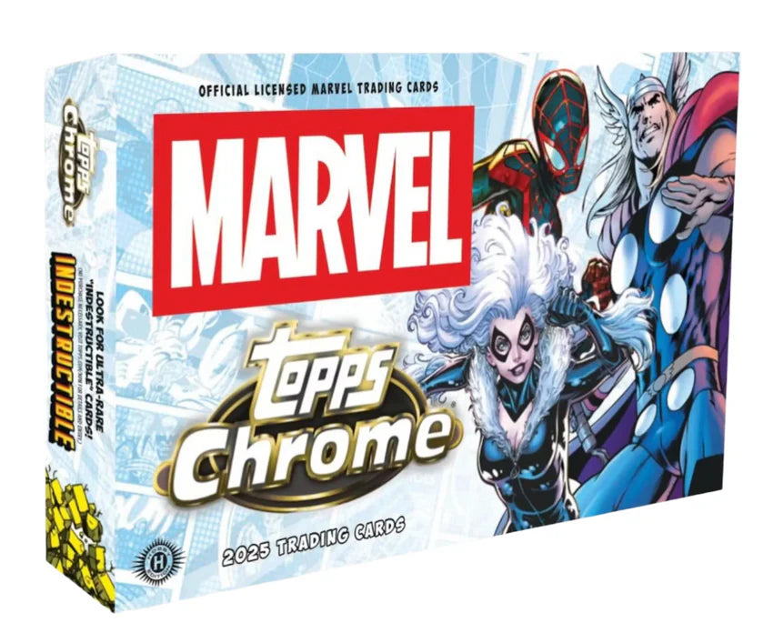 2025 Topps Chrome Marvel Hobby Box