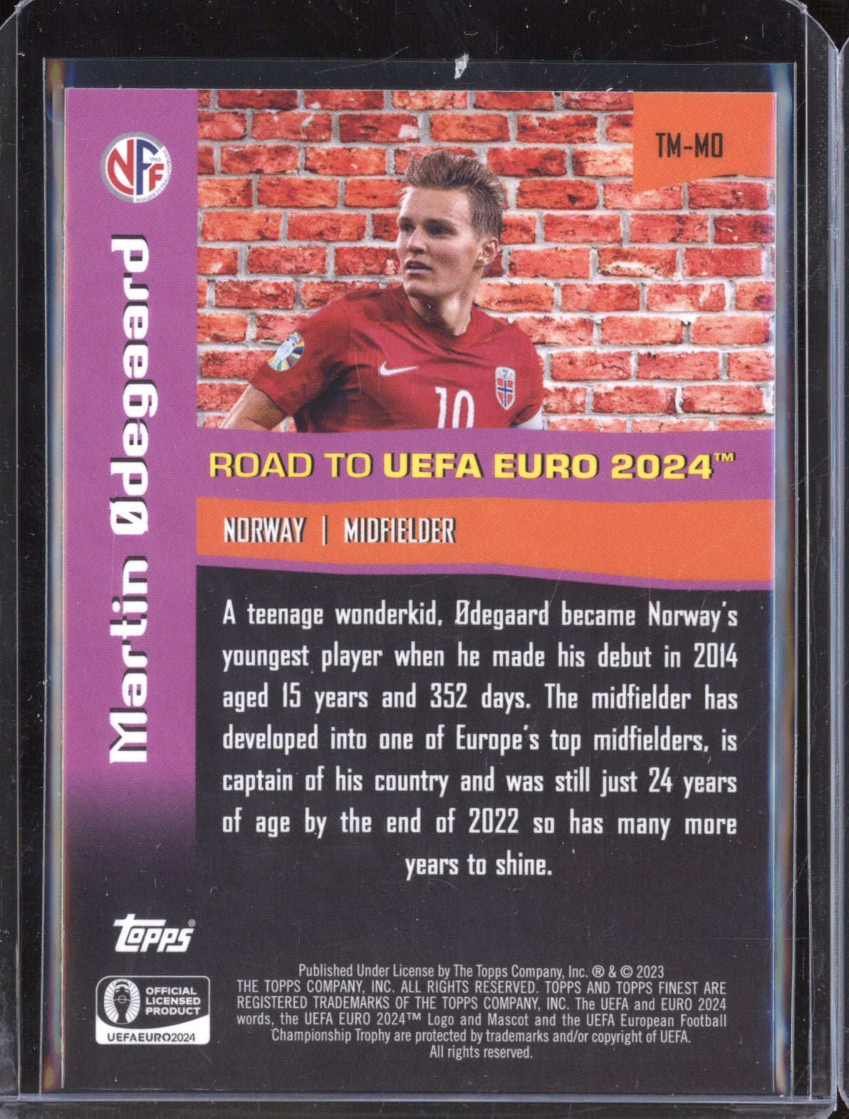 Martin Odegaard 2023 Toops Finest Euro TM-MD The Man