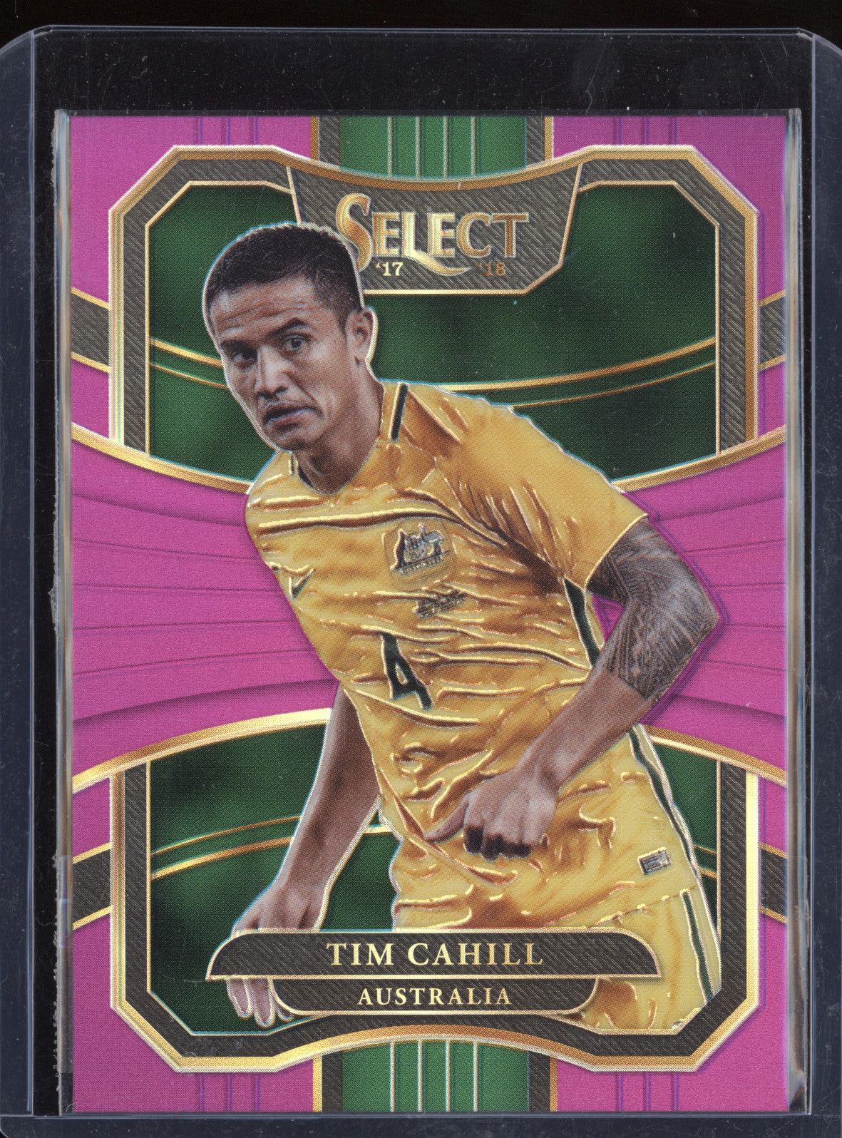 Tim Cahill 2017-18 Panini Select 83 Fuschia 92/125