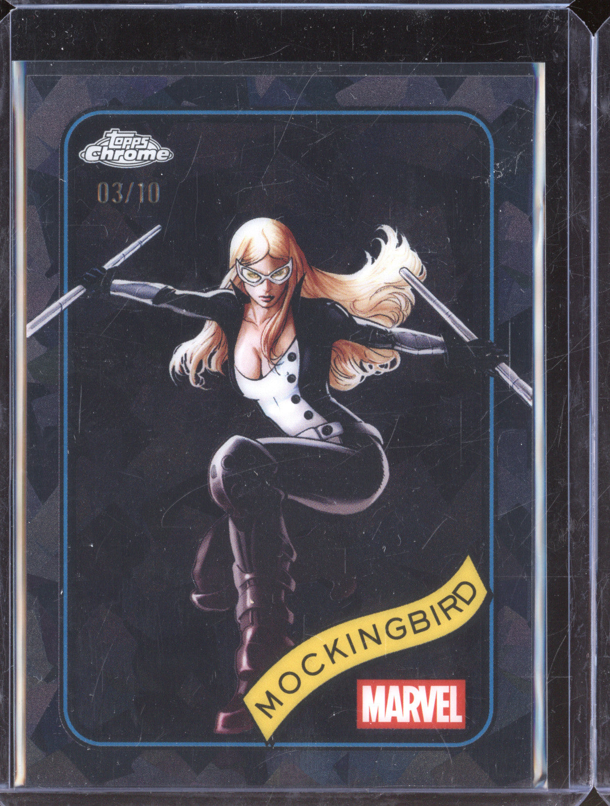 Mockingbird 2025 Topps Chrome Marvel 37 Black 3/10