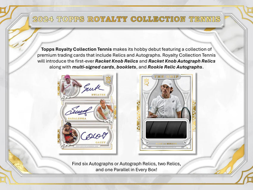 2024 Topps Royalty Tennis Case Break - Break #00003