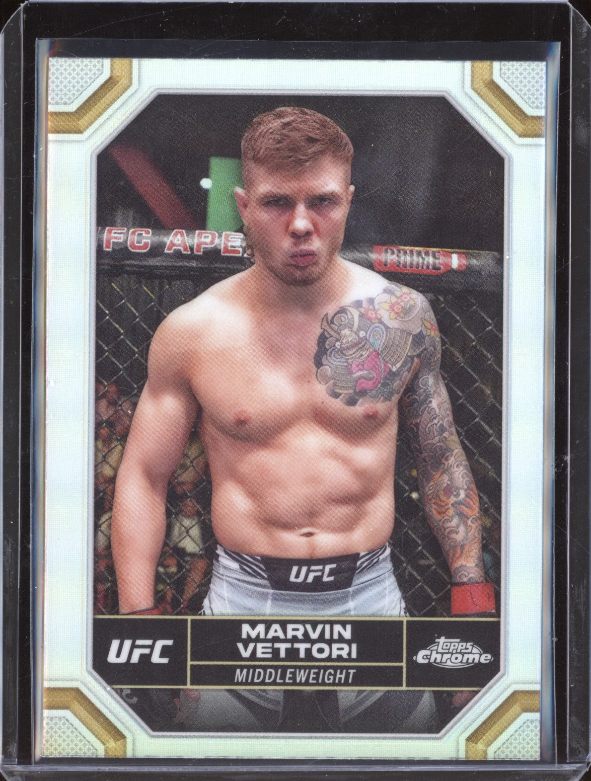Marvin Vettori 2024 Topps Chrome UFC 125 Refractor