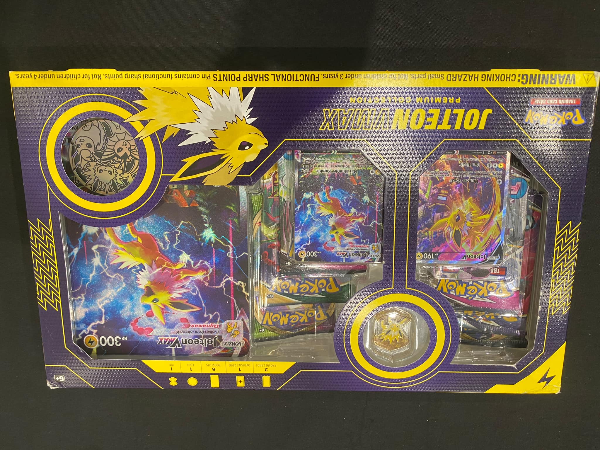 Pokemon TCG: Jolteon Vmax Premium Collection Box