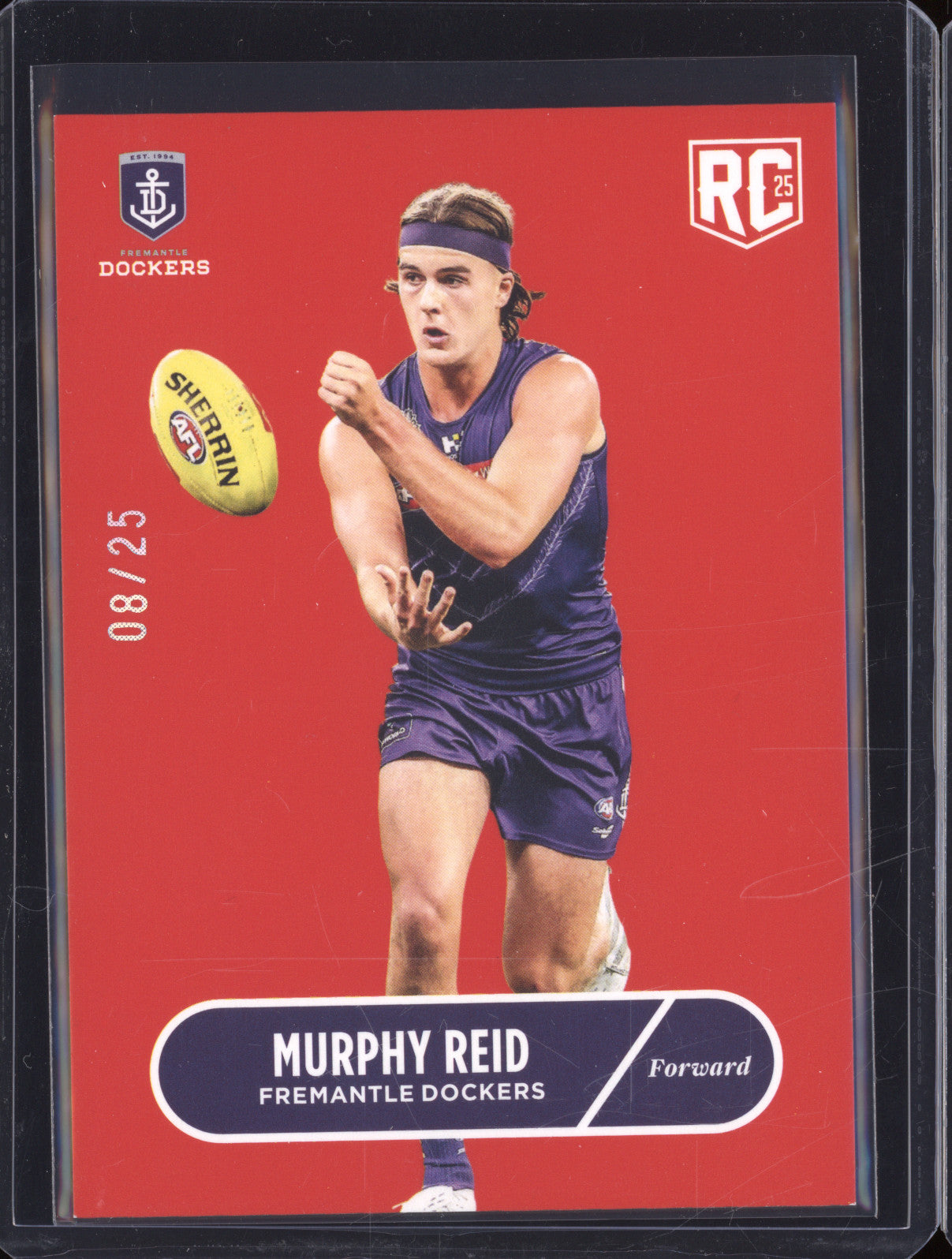 2025 AFL Select Eminence Classic Murphy Reid Fremantle 22 RC 08/25