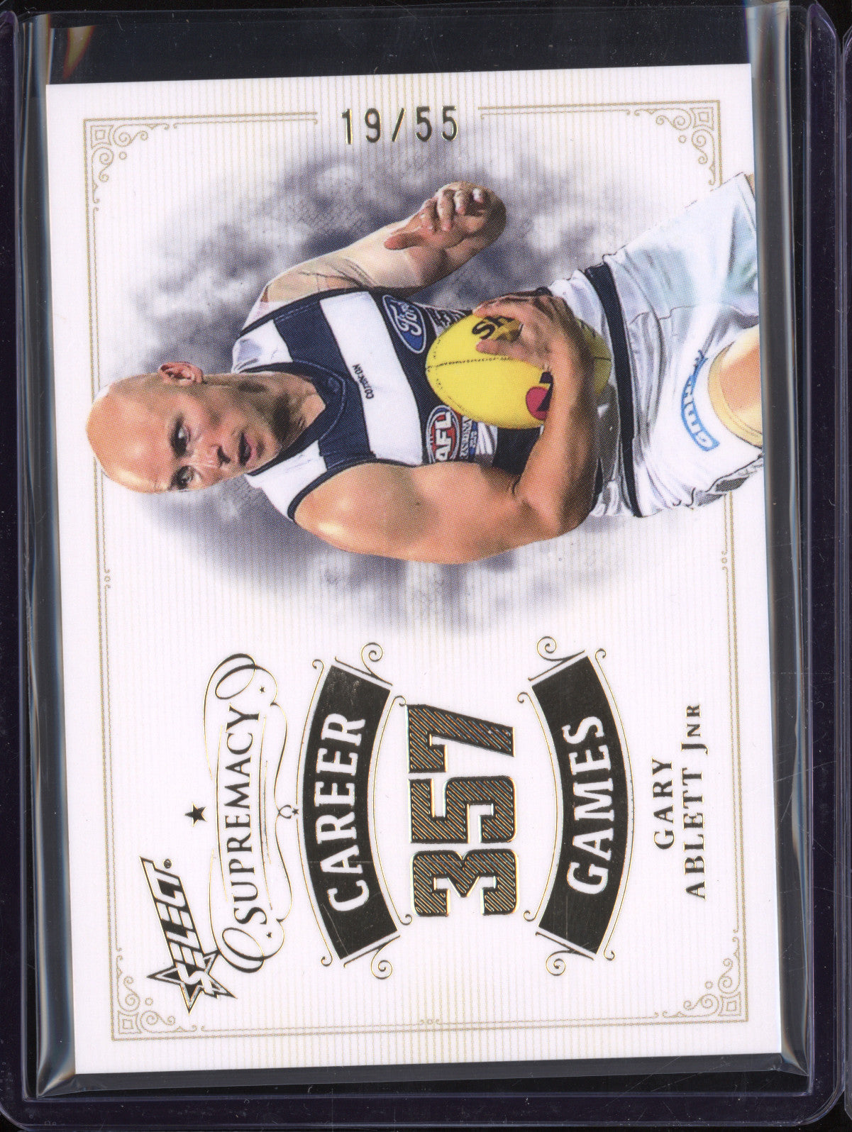 Gary Ablett Jnr 2024 Select Supremacy CG-GAj Career Games 19/55