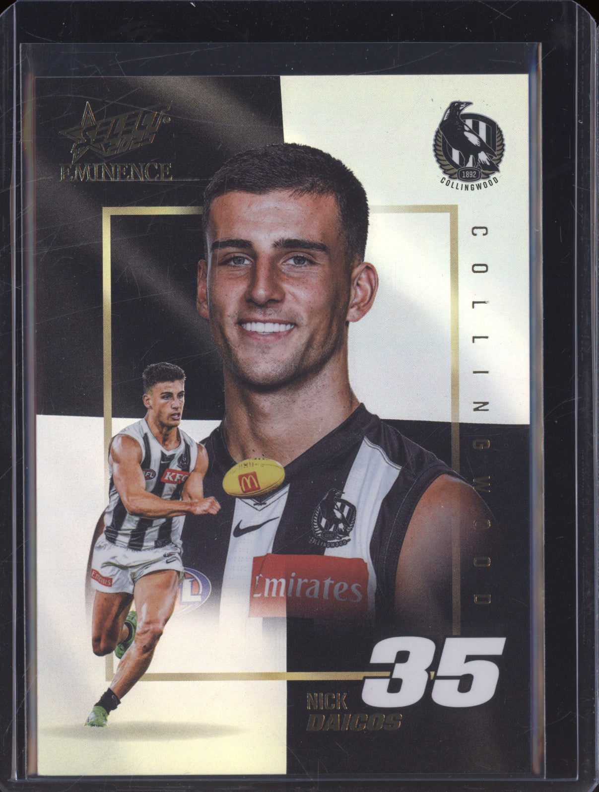2025 AFL Select Eminence Colours C39 Nick Daicos Collingwood