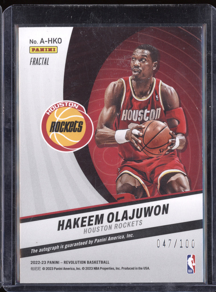 Shops Hakeem Olajuwon 2022-2023 Revolution Auto no. A-HKO