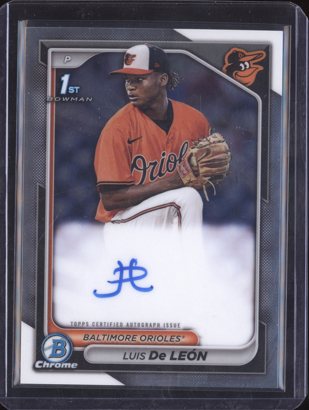 Luis De Leon 2024 Bowman Chrome CPA-LDL 1st Auto RC