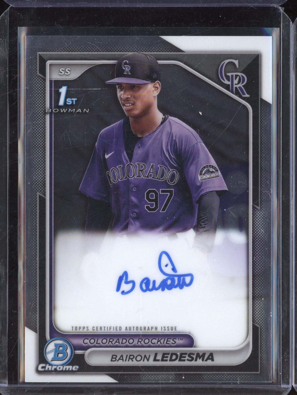 Bairon Ledesma 2024 Bowman Chrome CPA-BLA 1st Auto RC