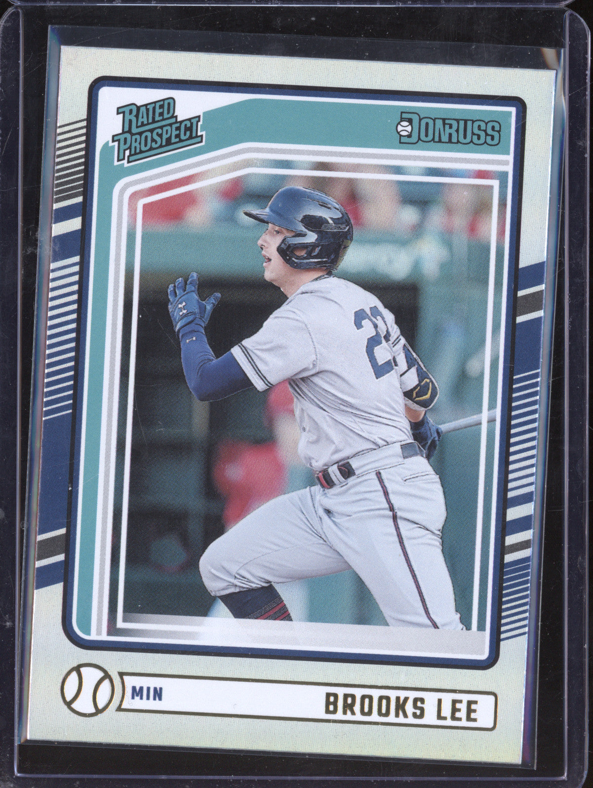 Brooks Lee 2024 Panini Donruss 154 Holo RC