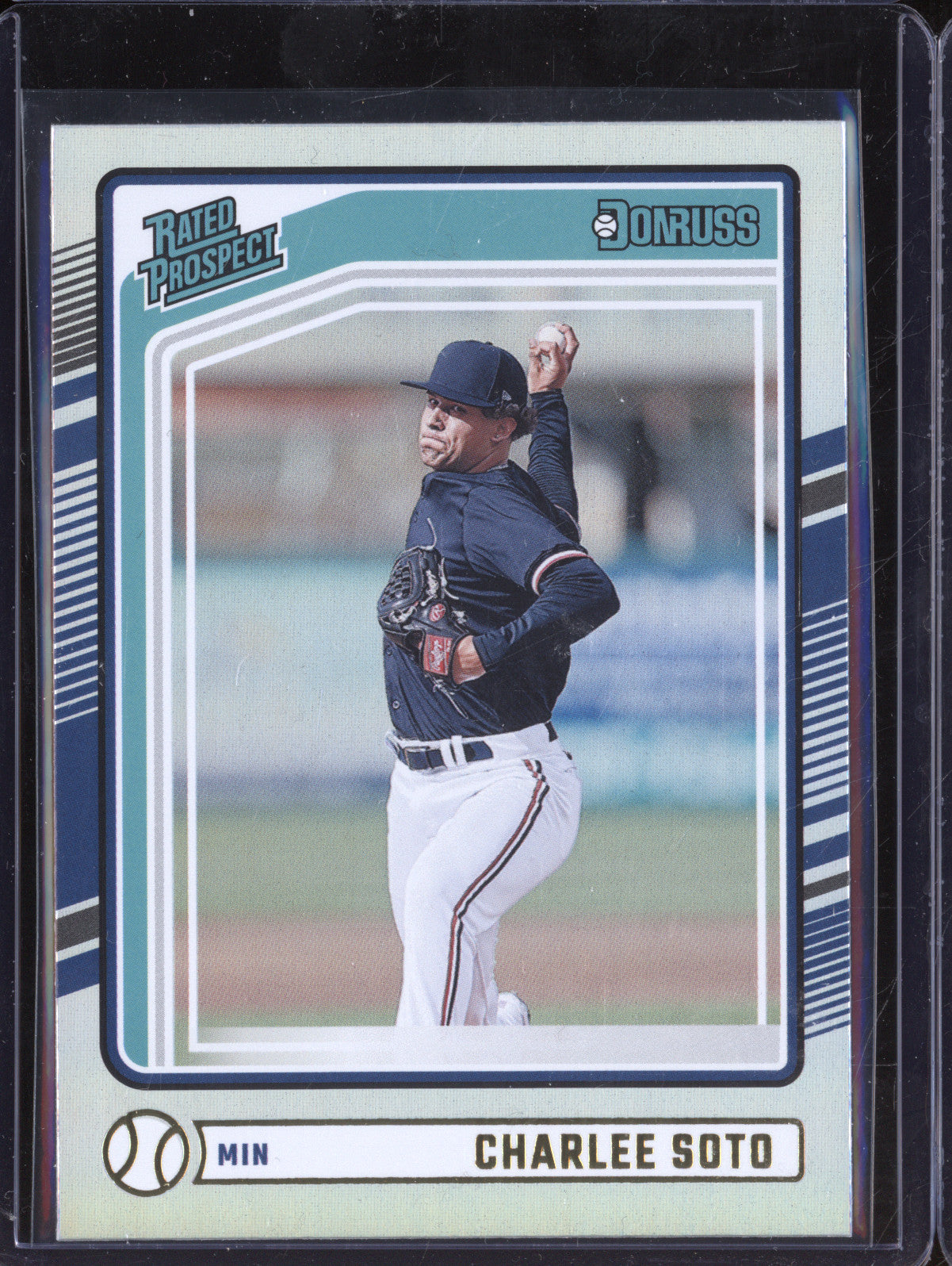 Charlee Soto 2024 Panini Donruss 163 Holo RC