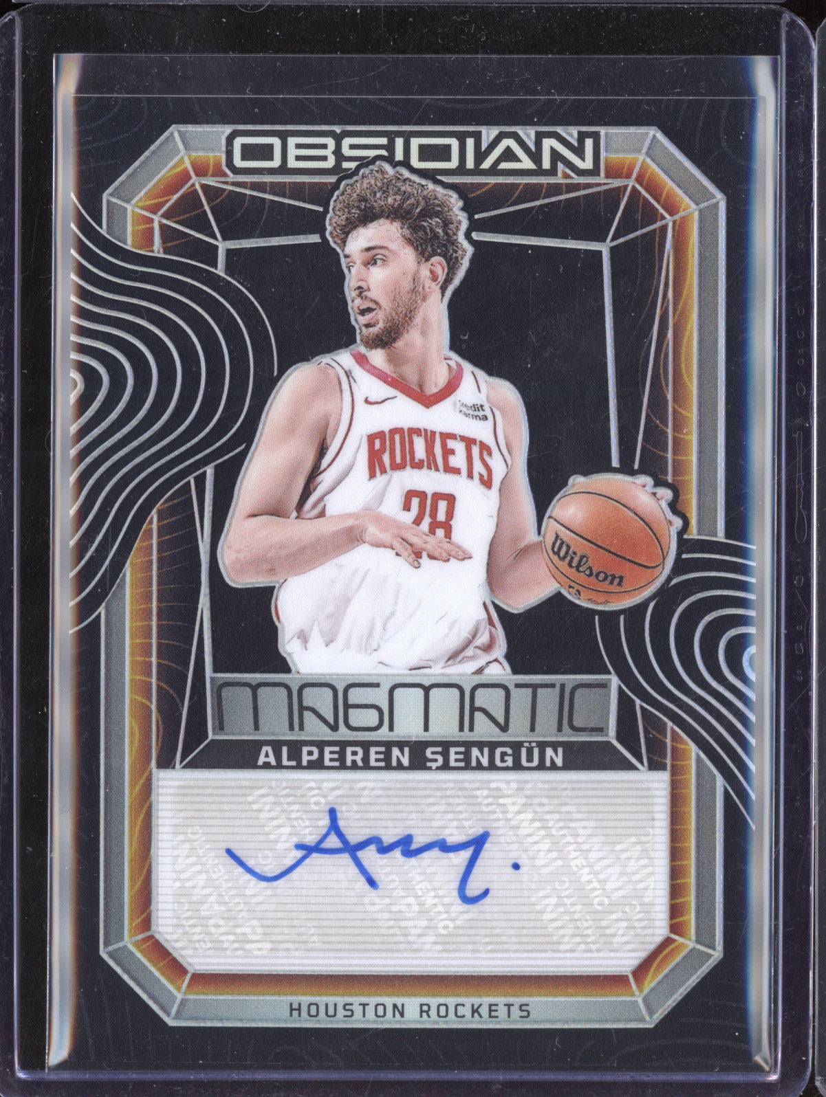 Alperen Sengun 2023-24 Panini Obsidian MS-SEN Magmatic Signatures 88/99