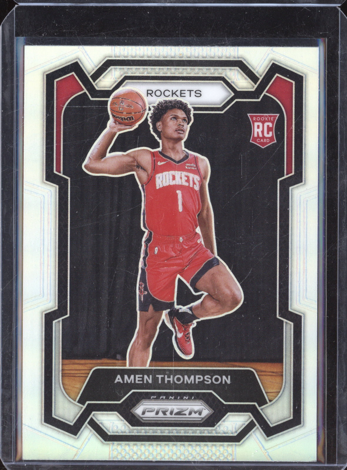 Amen Thompson 2023-24 Panini Prizm 150 Silver RC