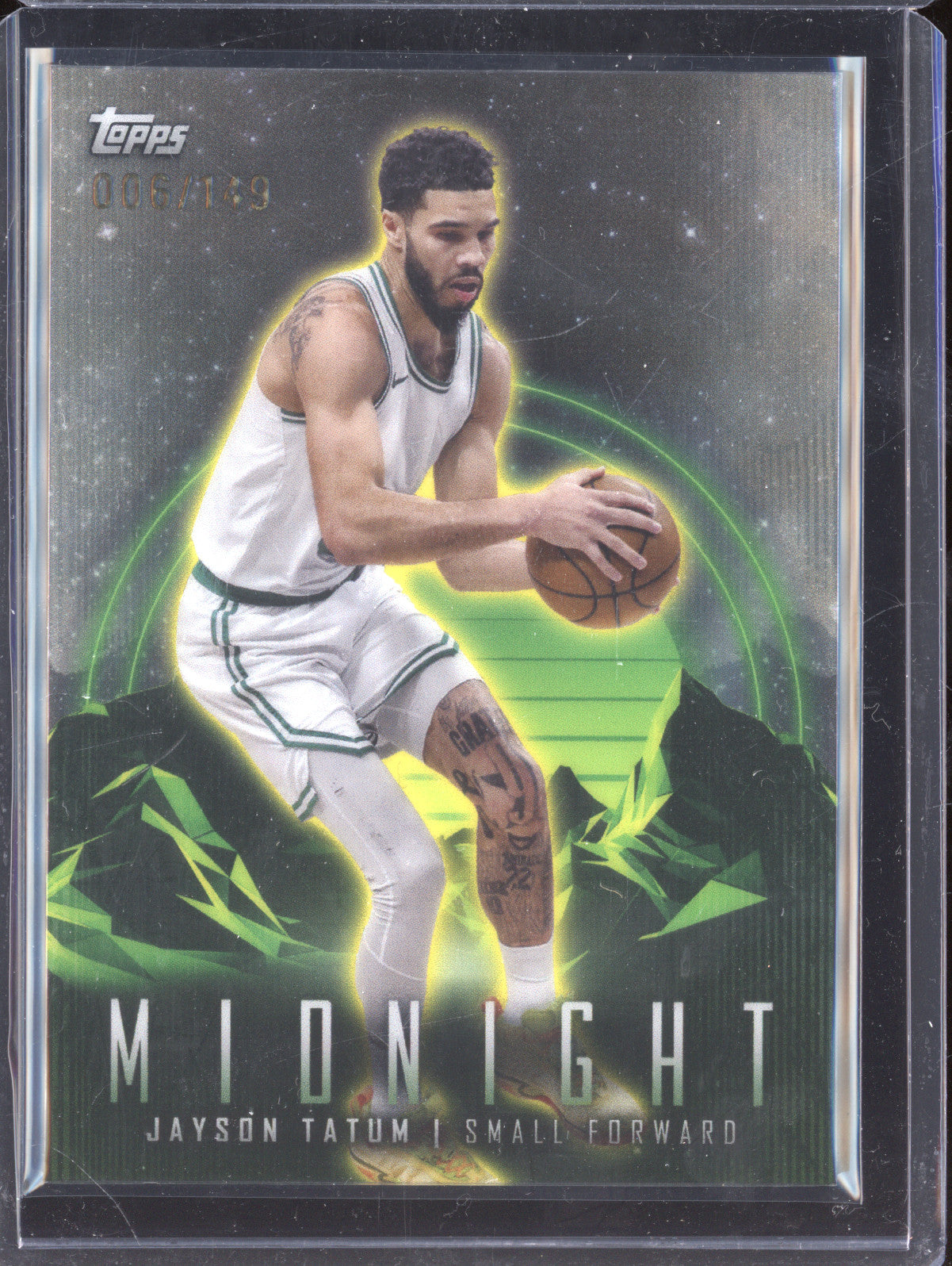 Jayson Tatum 2023-24 Topps Midnight 63 Morning 6/149