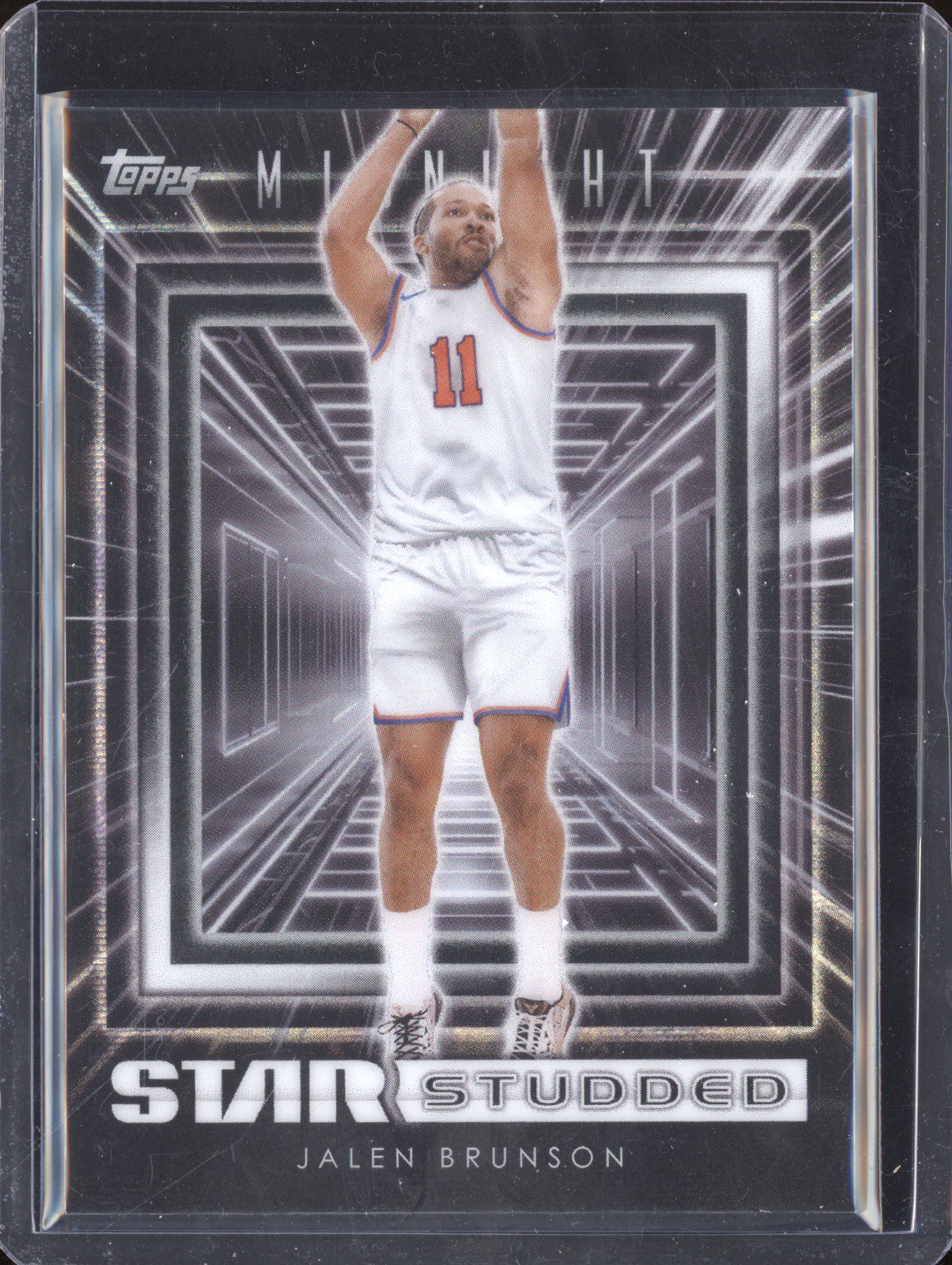Jalen Brunson 2023-24 Topps Midnight SS-13 Moon Beam