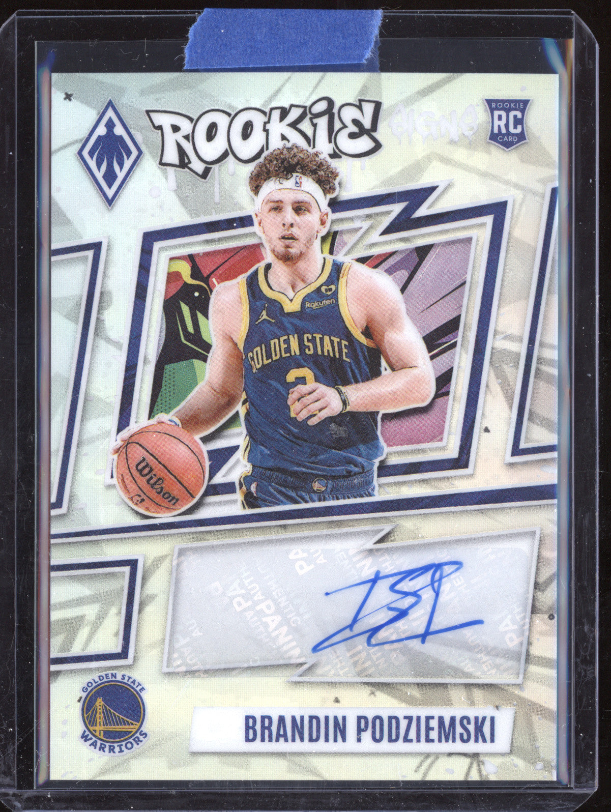 Brandin Podziemski 2023-24 Panini Phoenix RS-BPZ Rookie Signs Auto 47/99