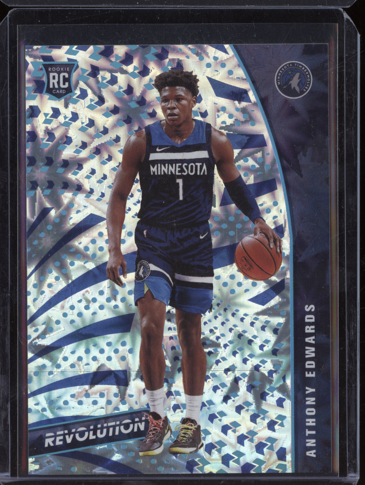 Anthony Edwards 2020-21 Panini Revolution 125 Impact RC 104/125