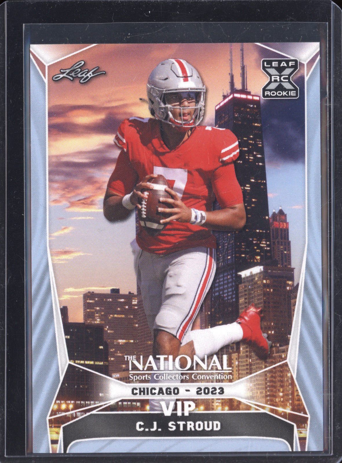 CJ Stroud 2023 Leaf The National VIP-6 Rookie RC