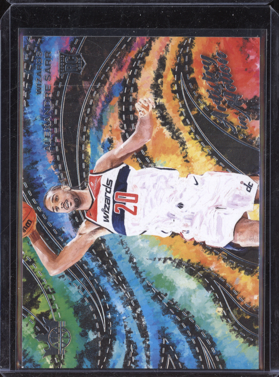 Alexandre Sarr 2024-25 Panini Court Kings 18 Artistry in Motion RC