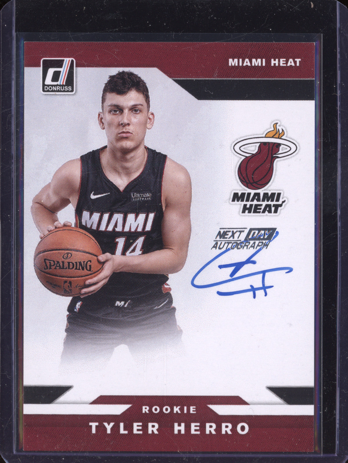 Tyler Herro 2019-20 Panini Donruss ND-THR Next Day Auto RC