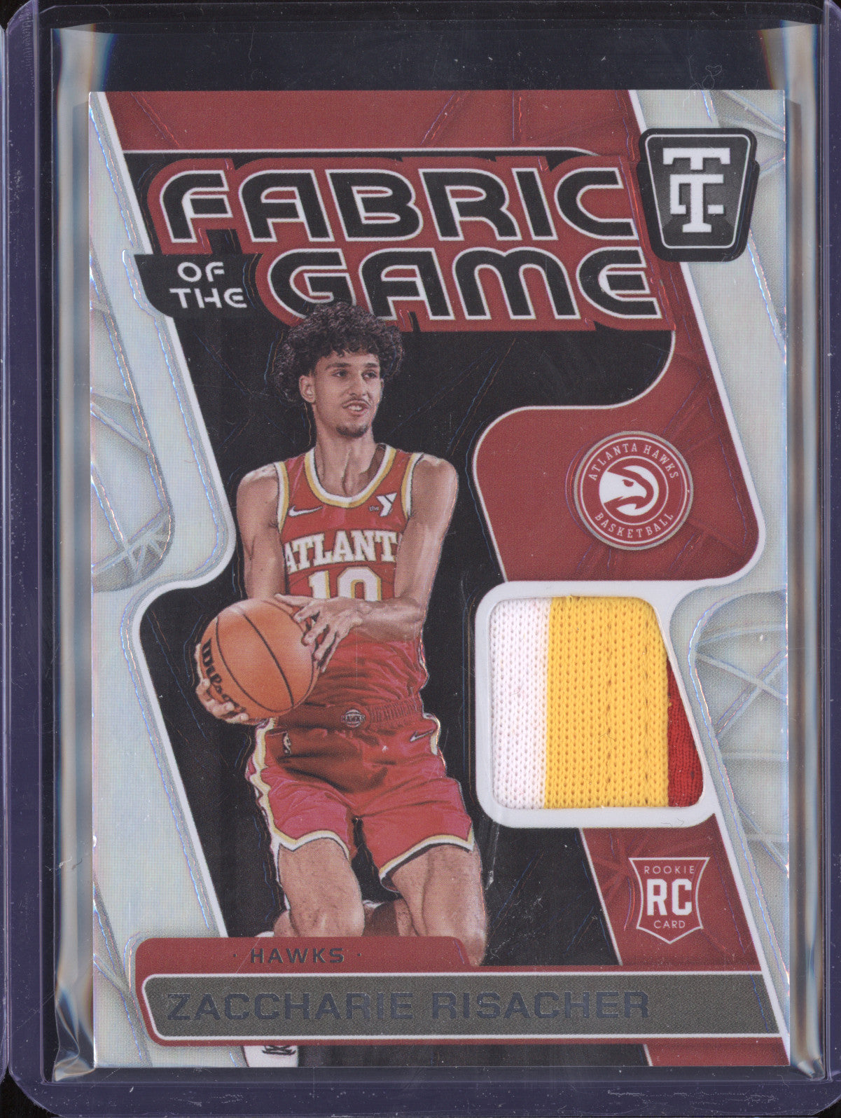 Zaccharie Risacher 2024-25 Totally Certified FGR-ZCR Fabric of the Game /125