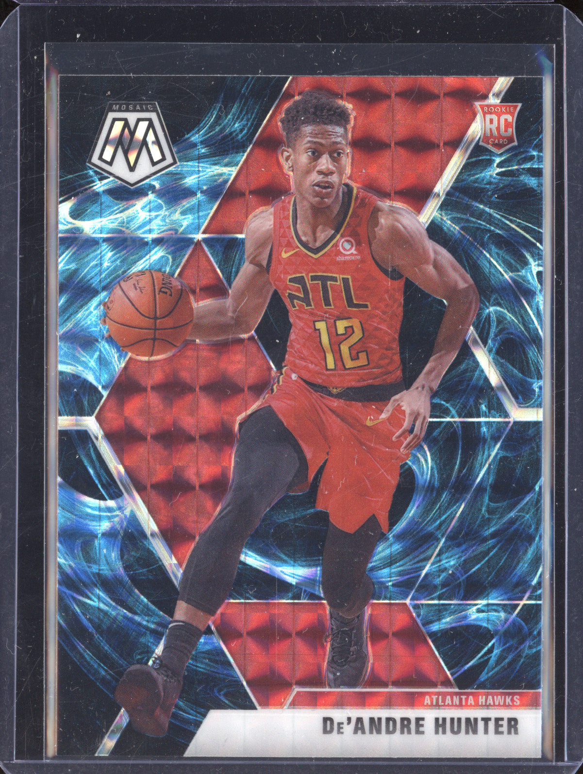 De'Andre Hunter 2019-20 Panini Mosaic 239 Genesis Mosaic RC