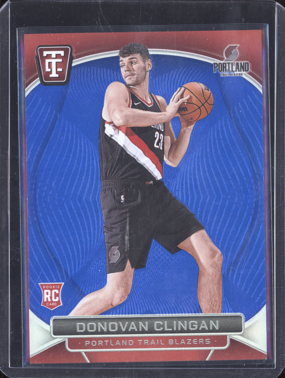 Donovan Clingan 2024-25 Panini Totally Certified 147 Blue RC 54/99