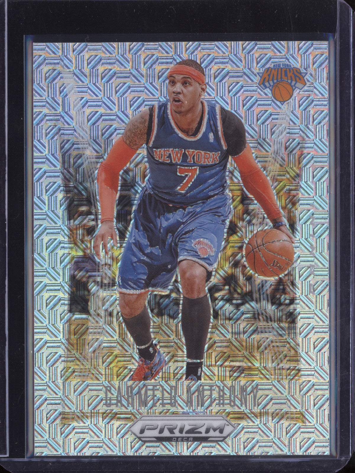 Carmelo Anthony 2023-24 Panini Prizm Deca 287 Mojo 10/25