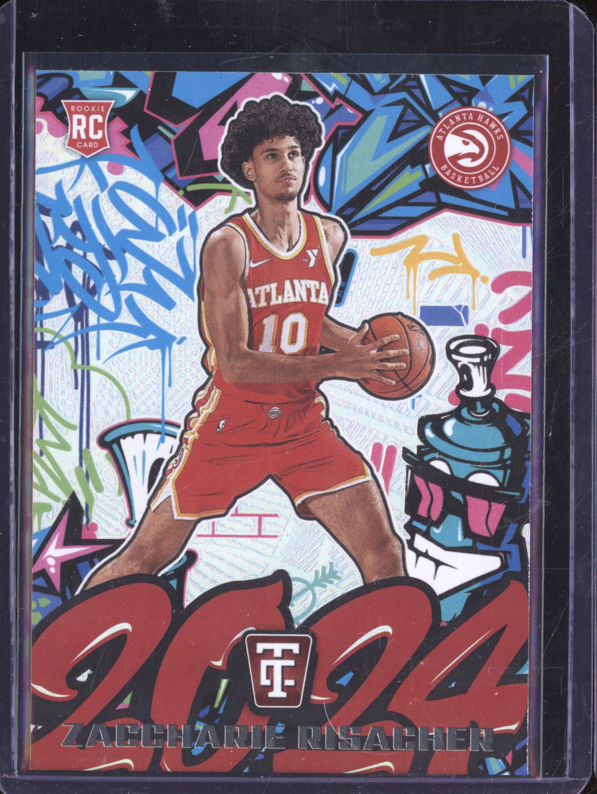 Zaccharie Risacher 2024-25 Panini Totally Certified 16 2024 RC