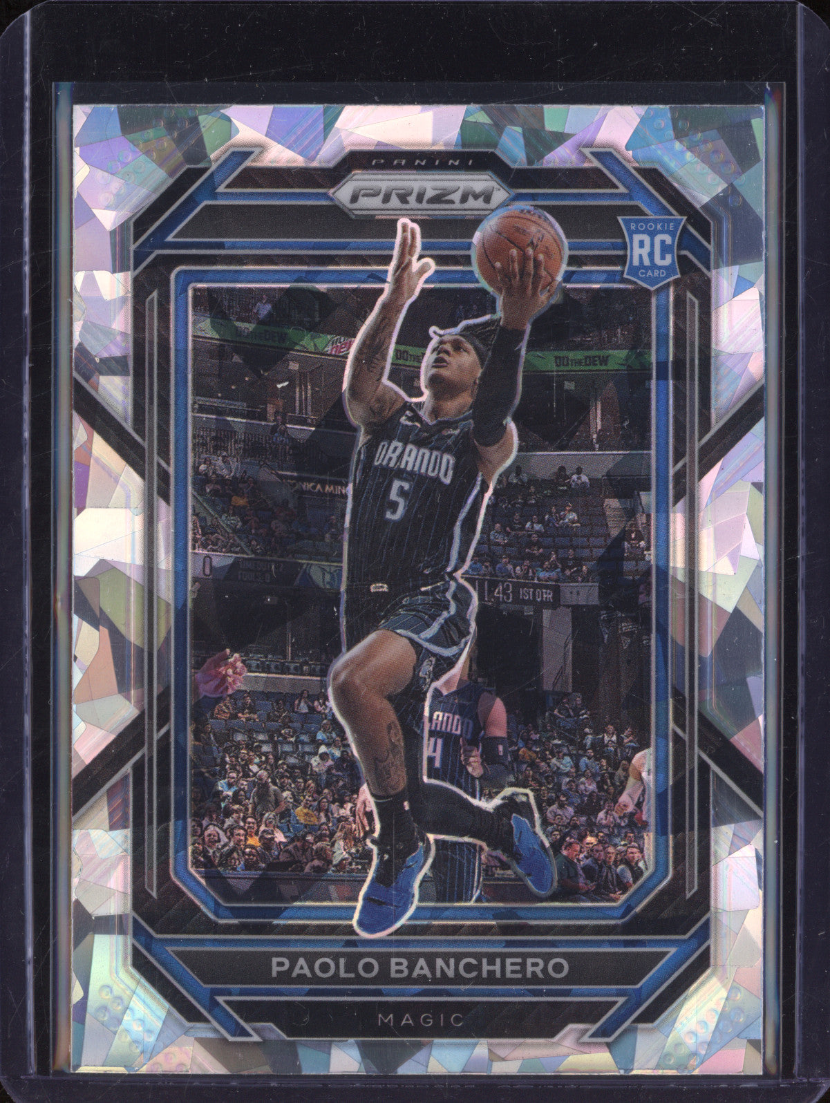 Paolo Banchero 2022-23 Panini Prizm 249 Cracked Ice RC