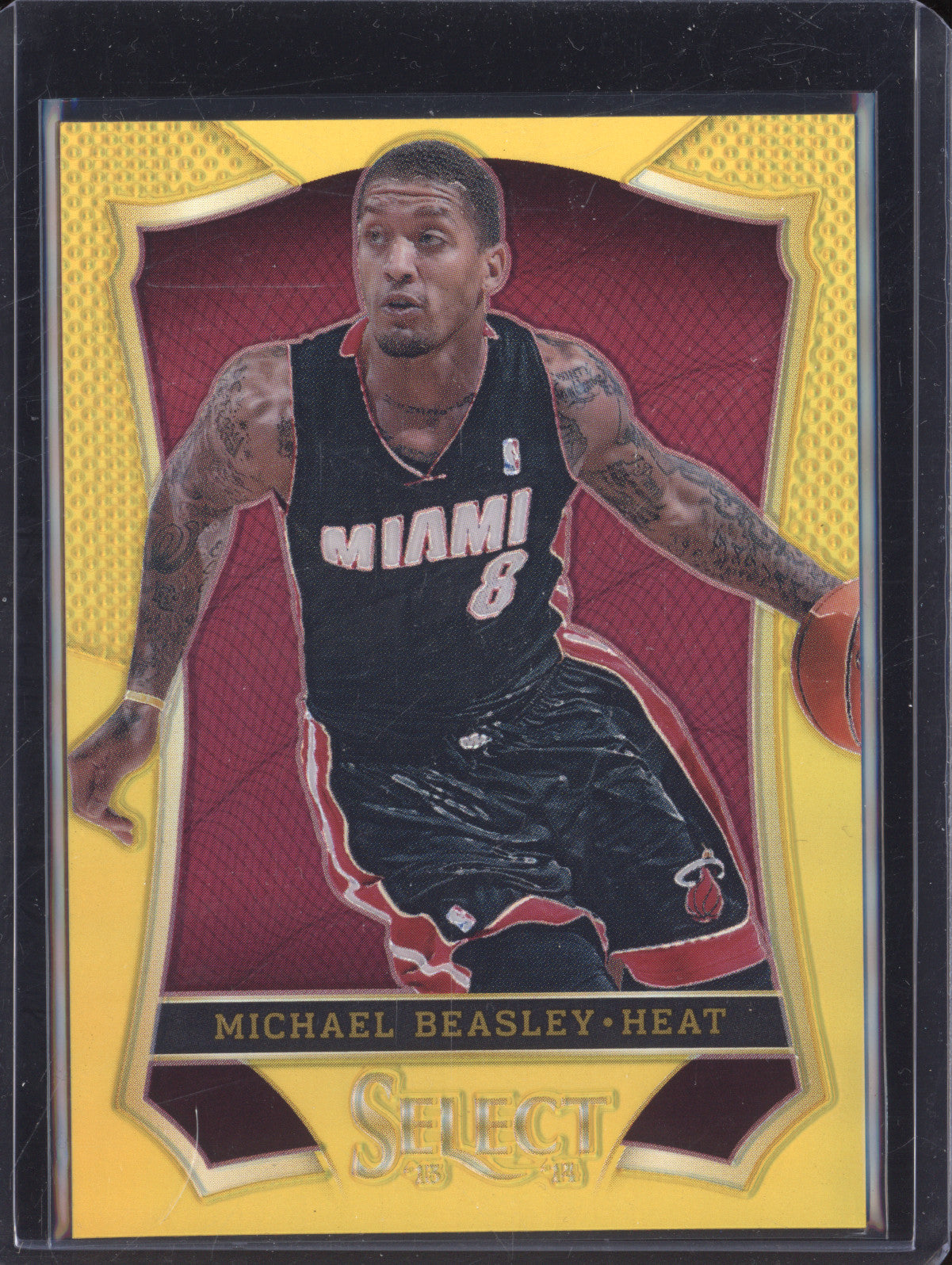 Michael Beasley 2013-14 Panini Select 48 Gold 4/10