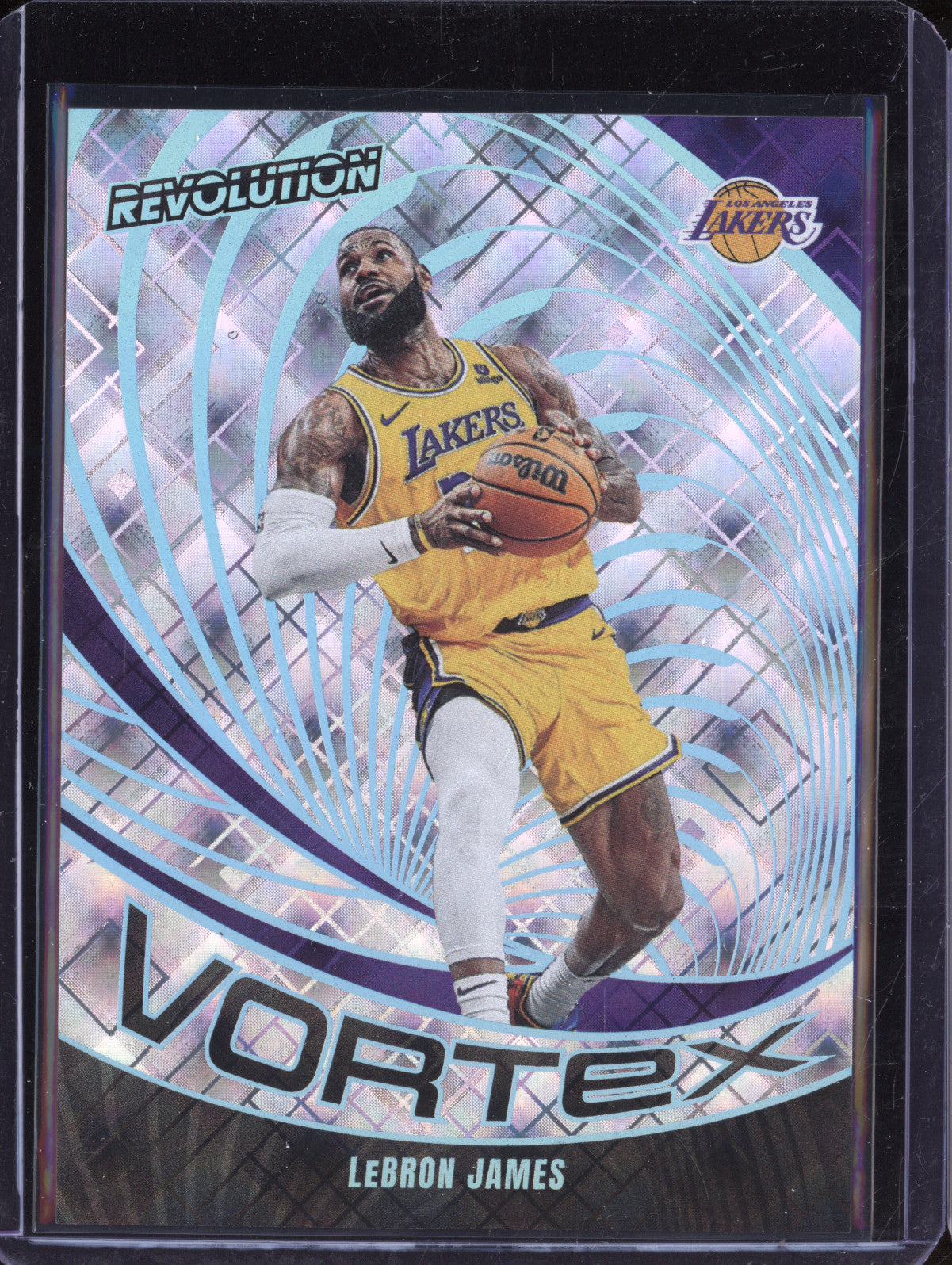 LeBron James 2023-24 Panini Revolution 25 Vortex Cosmic 22/99