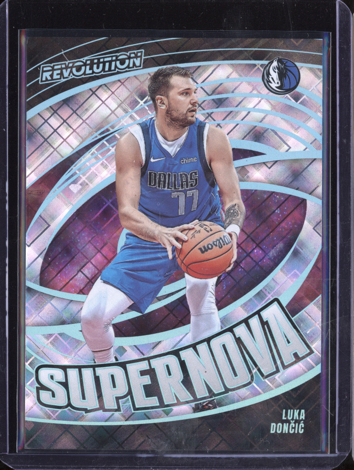 Luka Doncic 2023-24 Panini Revolution 1 Supernova Cosmic 72/99