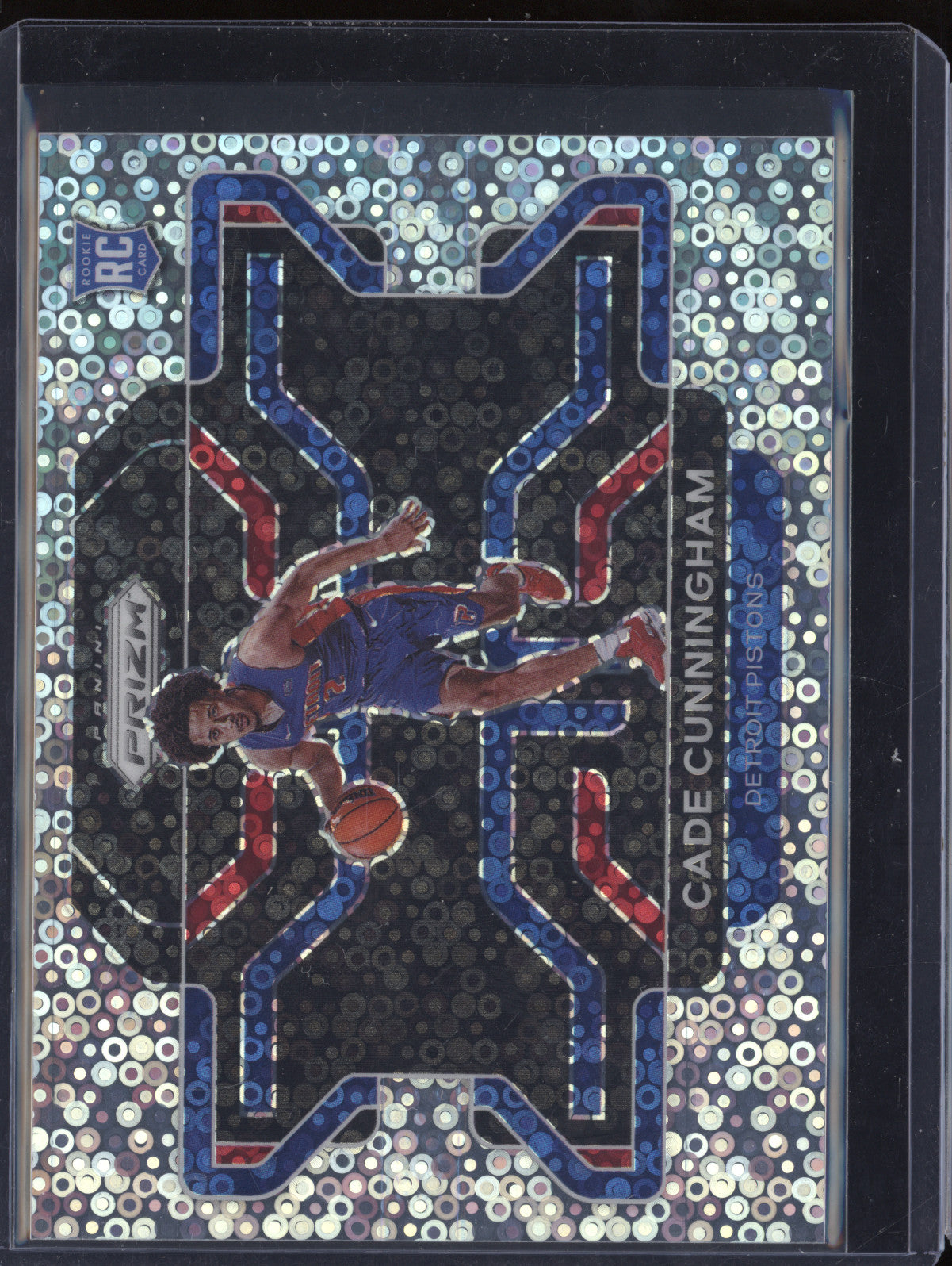 Cade Cunningham 2021-22 Panini Prizm 282 Fast Break Varitation RC