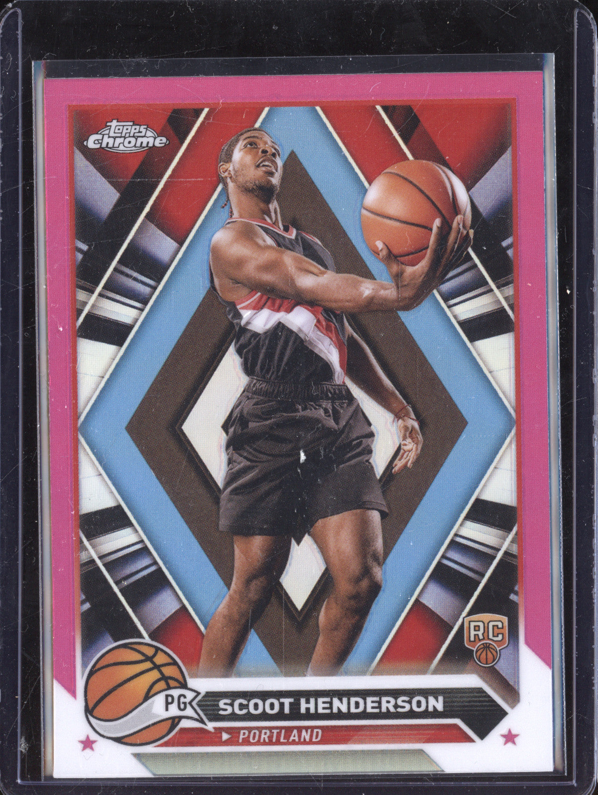 Scoot Henderson 2024 Topps Chrome 60 Pink RC